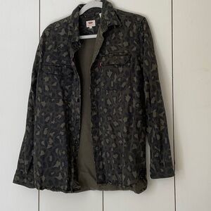 Levi's Men's Camo Print Shirt/Jac Sm